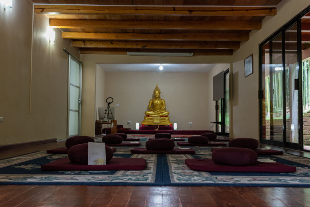 La Estupa servirá para rendir homenaje al Buddha, al Dhamma y al Sangha